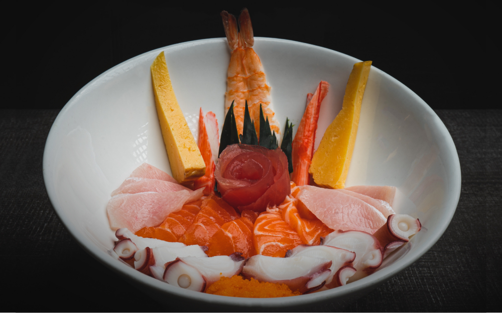 Dinner Menu Entrée, Chirashi
