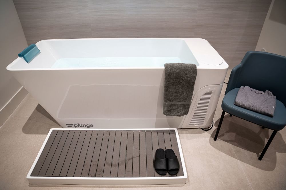 Sala de tratamento de mergulho frio