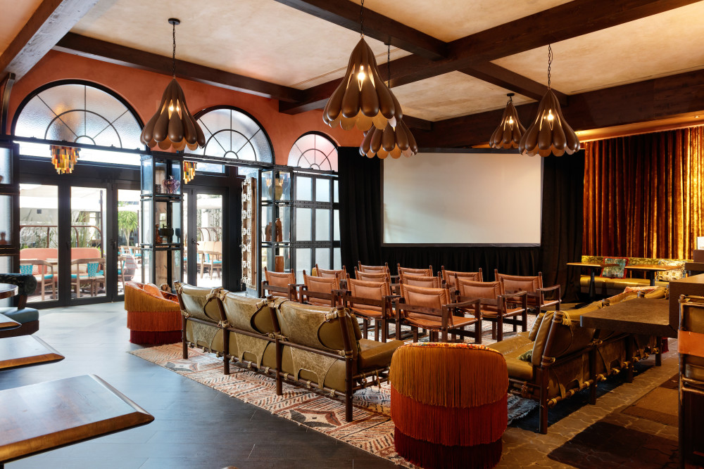 Occupying a reverential dining room lined with stone and brick walls —as well as a lushly landscaped courtyard for alfresco dining — the restaurant is tailor-made for festive celebrations and unconventional meetings that make use of indoor and outdoor spaces. The dining room features a striking copper-and-wrought-iron “fuego” (fire station) that can accommodate beautiful food presentations as well as a central bar adorned with a spectacular “tequila tree” sculpture of hand-blown glass spheres and copper pipes. Como Como is available for full and partial buyouts of the indoor dining room and outdoor dining courtyard.
— Square Footage: 5,996 total square feet
— Capacity: 180