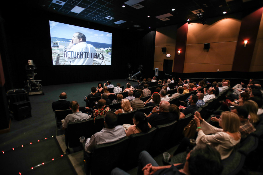 The sold-out red carpet premiere of Laurent Cantet's Return to Ithaca.