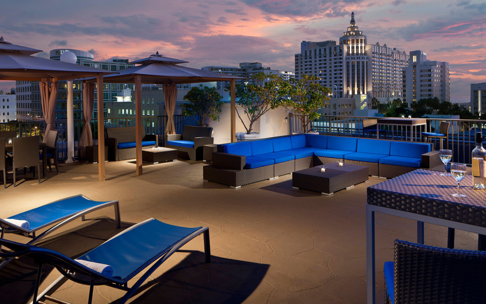 Rooftop terrace