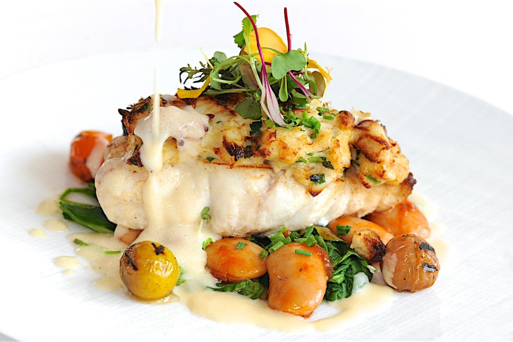 A Fish Called Avalon Crab Crusted Grouper