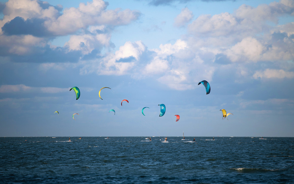 Windsurfing at Crandon Park