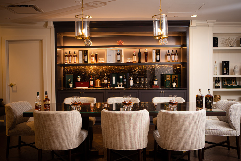 Welcome to "The Experience Salon" – an intimate haven for aficionados of the finest whiskey and bourbon.