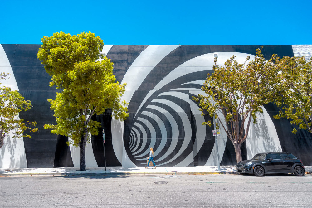 Vortex Mural at Miami Design District Vortex Mural at Miami Design District