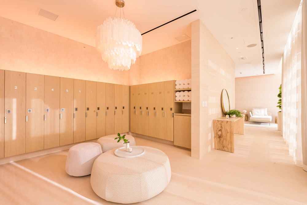 Enjoy sensory-driven elements such as eucalyptus-infused limestone steam showers