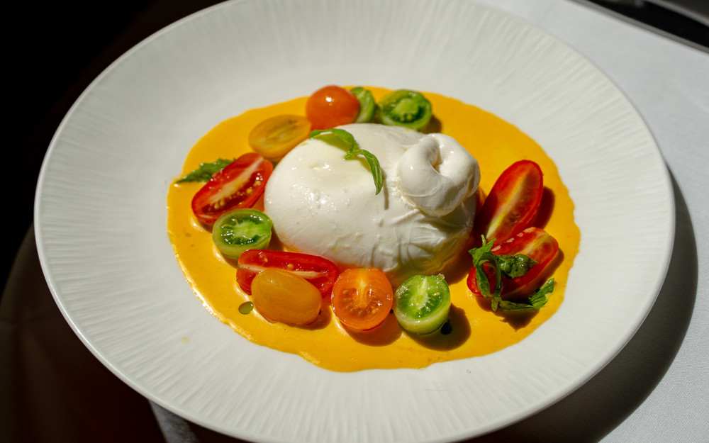 Burrata a pomodori