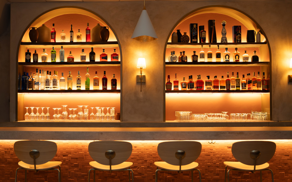 The bar