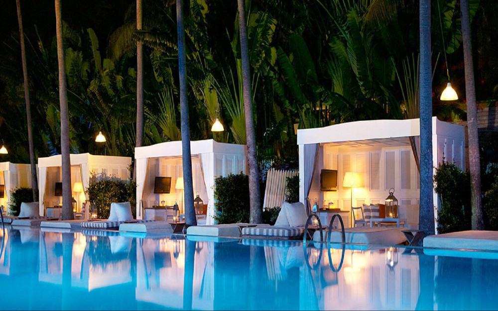 Poolside Cabanas