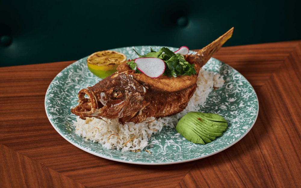 Whole Fried Snapper