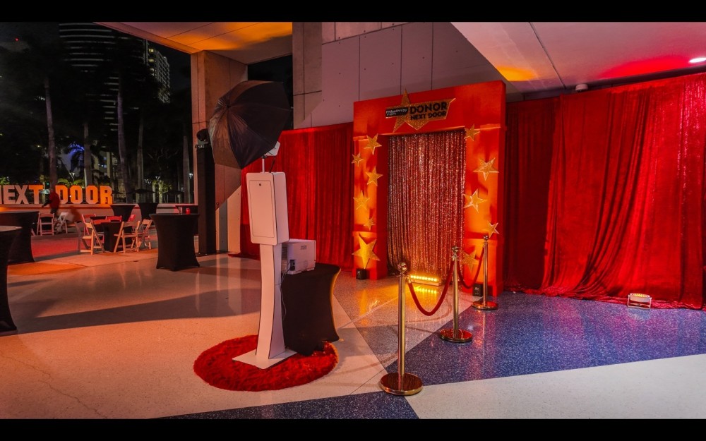 This Print Photo Booth Activation was done for Donor Next Door's Gala