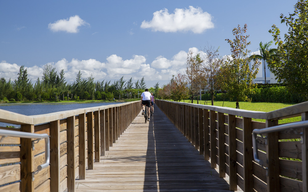 Biking on Trailways