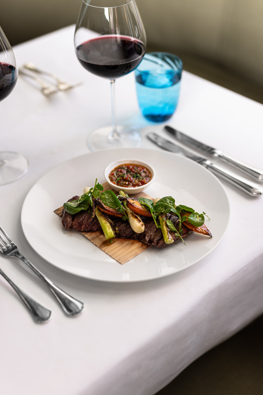 Creekstone Tenderloin, Maitake Mushroom, Watercress, Truffle Jus