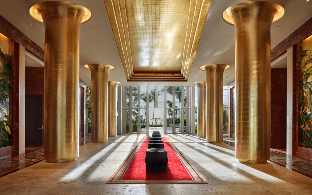 Cathedral entrance to Faena Hotel Miami Beach