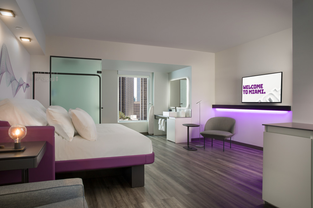 Hotel Guest Room - King Bed