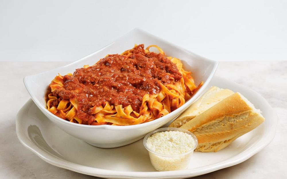 Our Famous Slowly cooked Bolognese Sauce.