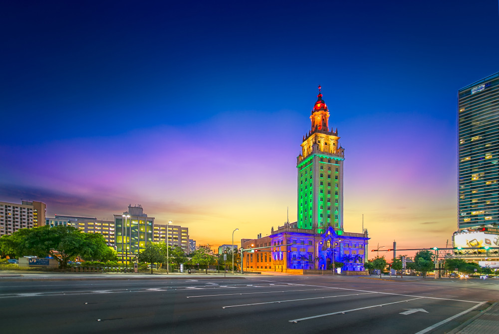 Freedom Tower at Dusk