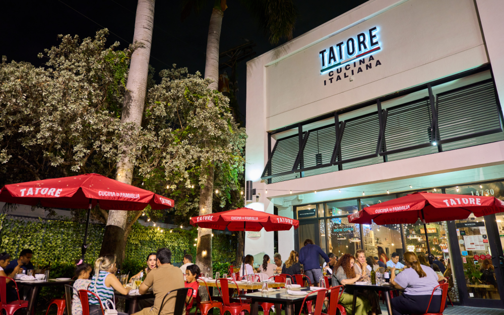 Tatore is a family-friendly, cozy restaurant with a warm, homey, grandma’s-house feel.