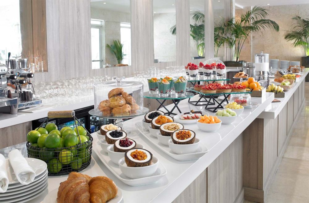 Breakfast at The Grand Beach