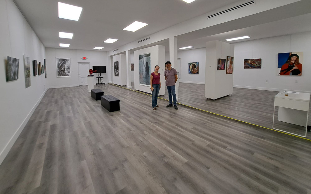 Gallery view.