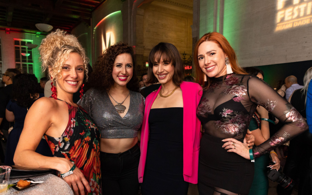 Attendees enjoying the Opening Night Party at the Historic Alfred I. DuPont Building #MiamiFF2023