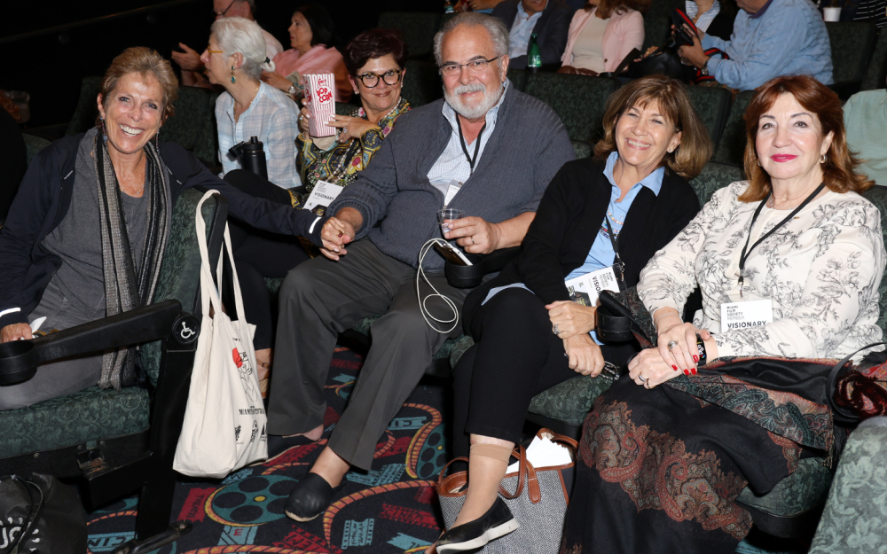 Miami Film Society members at a screening #MiamiFF2023