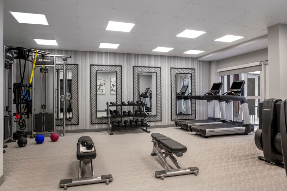 Fitness Room is open 24/7