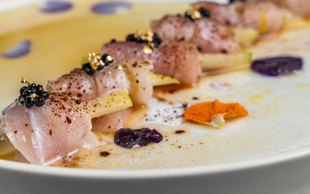 Dinner Menu Appetizer, Hamachi Tiradito