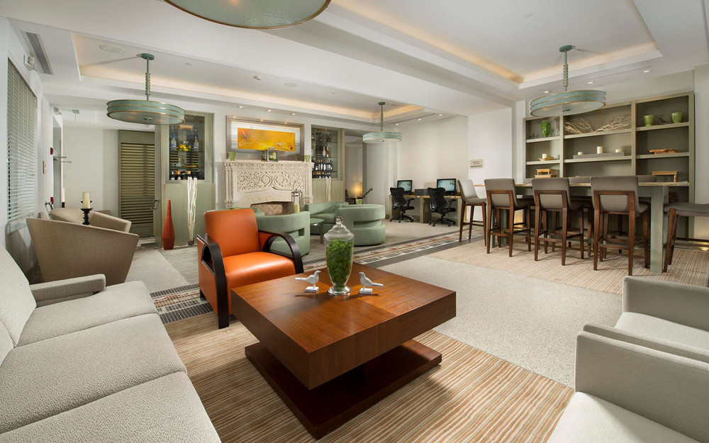Miami Beach Hotel Lobby