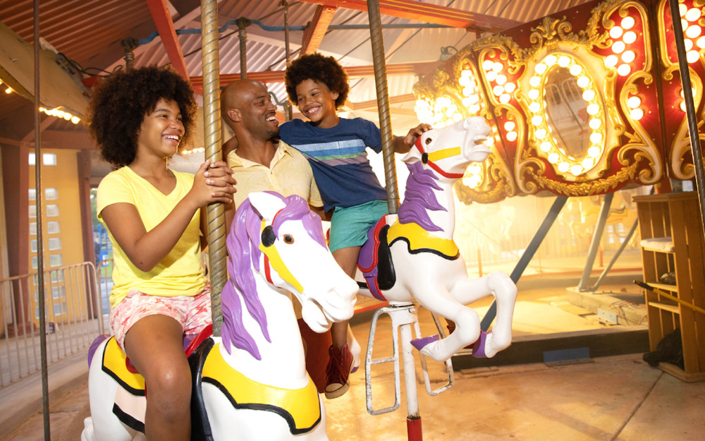 Carousel at historic Virginia Key Beach Park