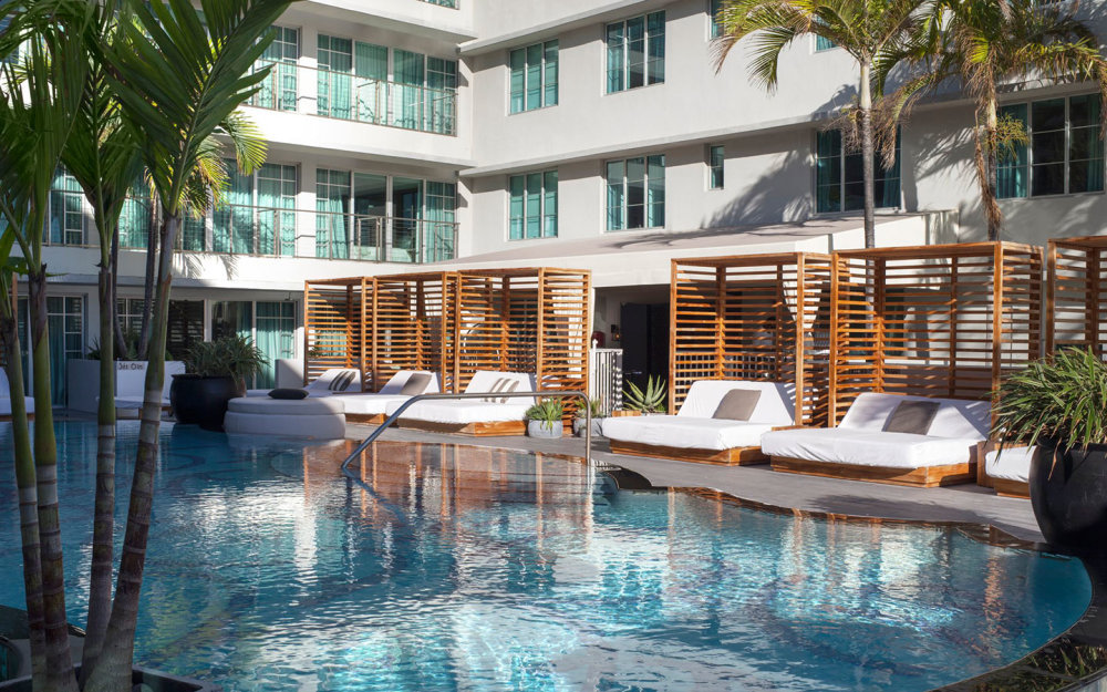 Poolside