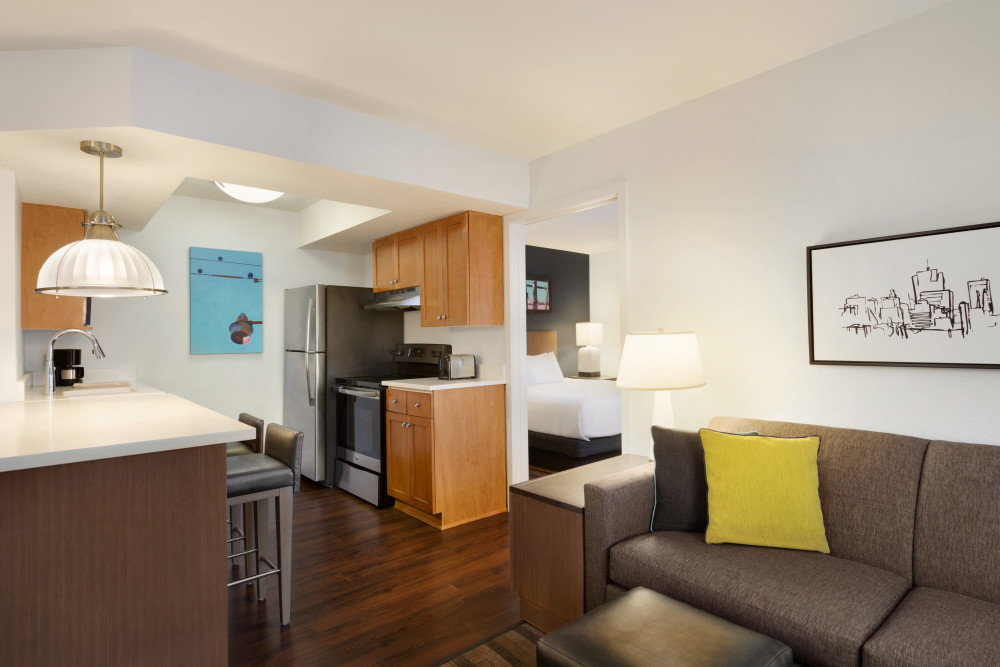 2 Bedroom Suite with King/King Bed with fully equipped kitchen and sofa-bed.