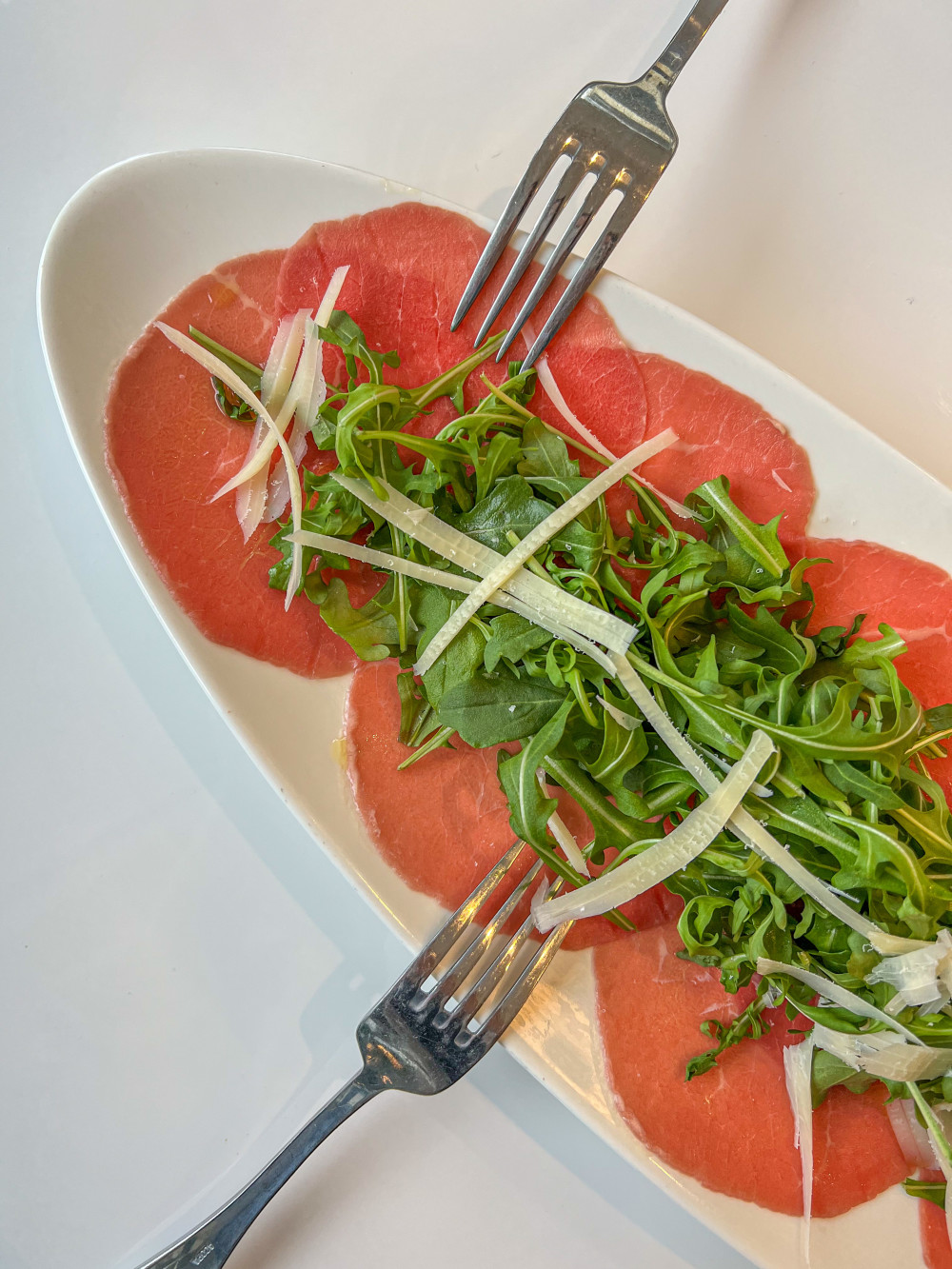 Beef carpaccio
