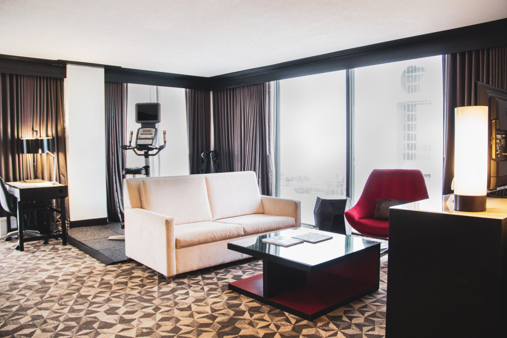 King Junior Suite Fitness Room