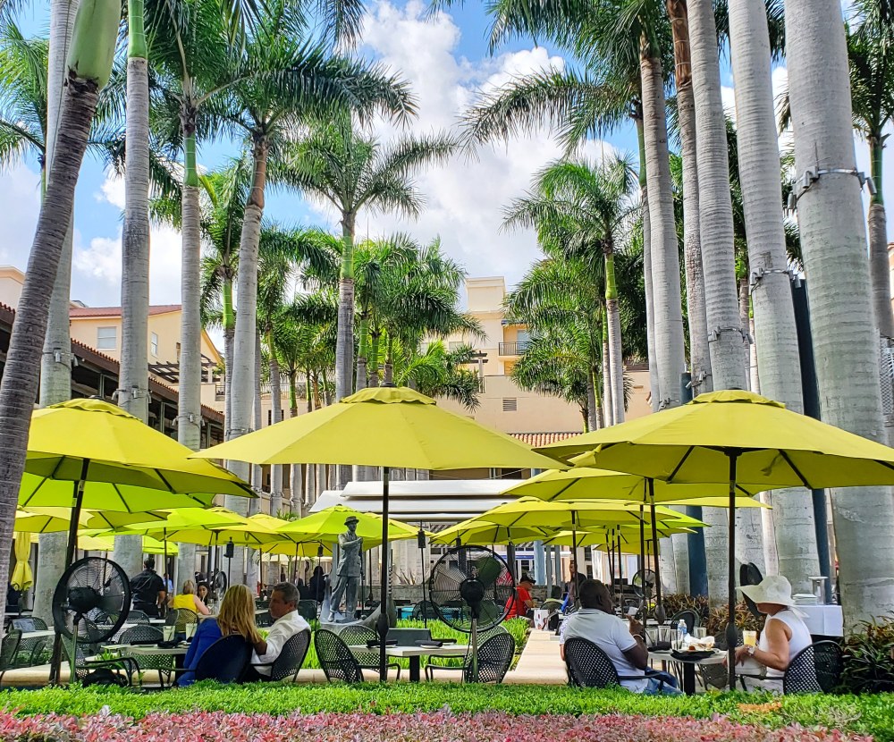 One of the best things about Miami is the Patio Dining!