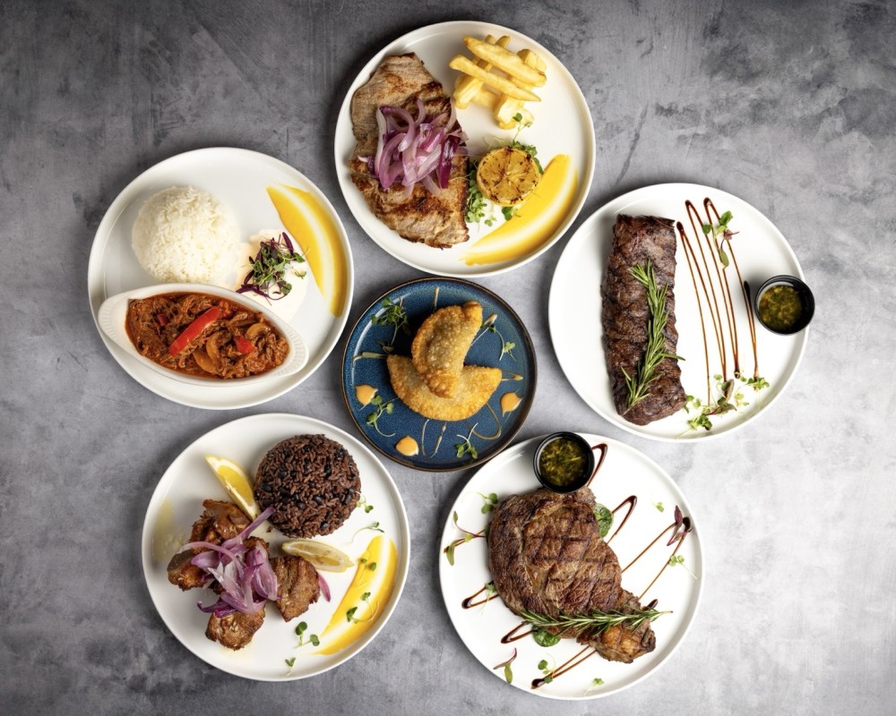 Selection of our signature steaks, seafood, and authentic Cuban specialties