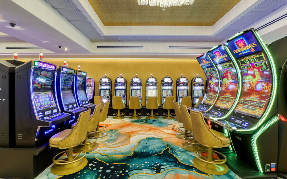 Get your game on with close to 1,800 slot machines featuring the latest special effects, bonuses, and rewards in a smoke-free environment.