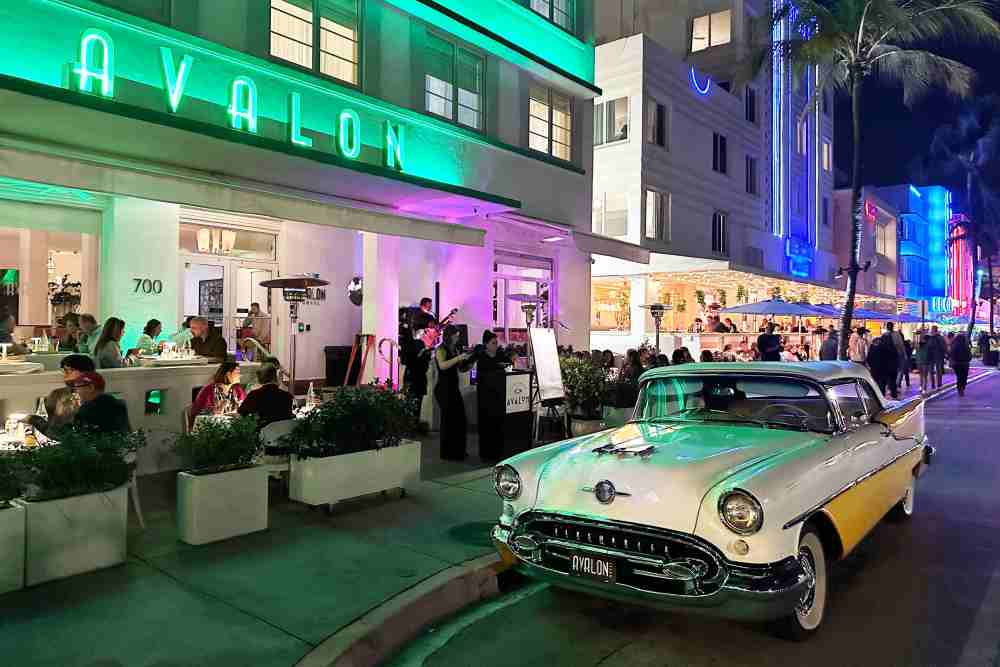 Avalon Hotel Exterior Ocean Drive