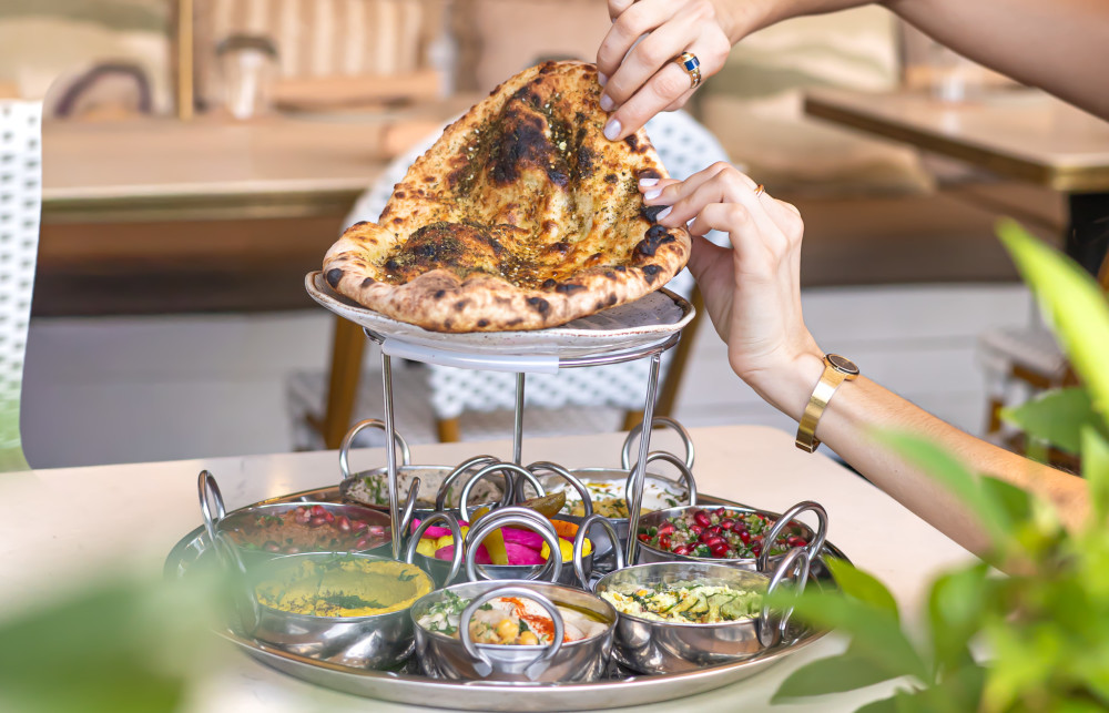 ripping our housemate flatbread