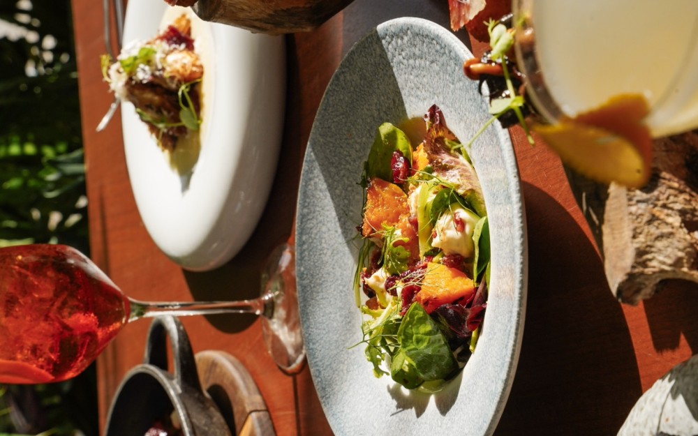 ROASTED BUTTERNUT SQUASH SALAD