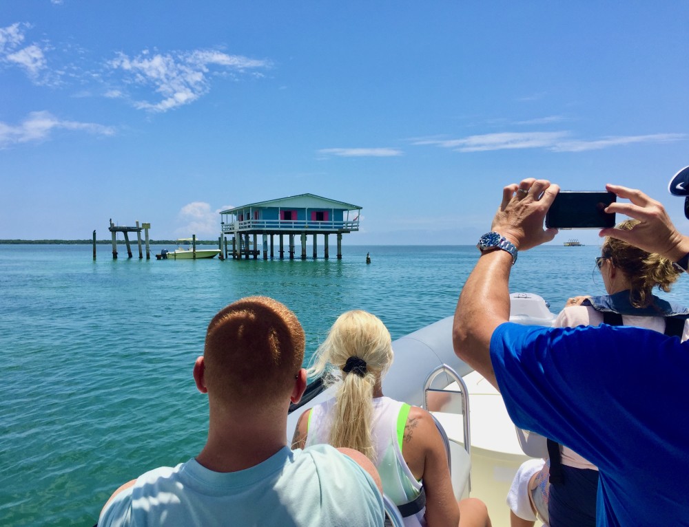 Visiting Miami's unique Stiltsville in Biscayne National Park.