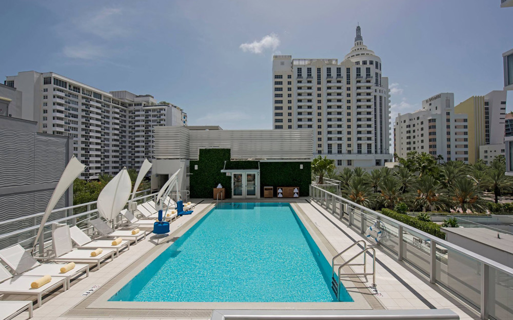 Rooftop pool