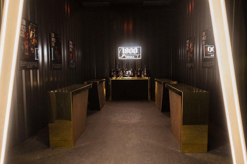 A stop along our immersive tour, a customized agave tasting from 1800.