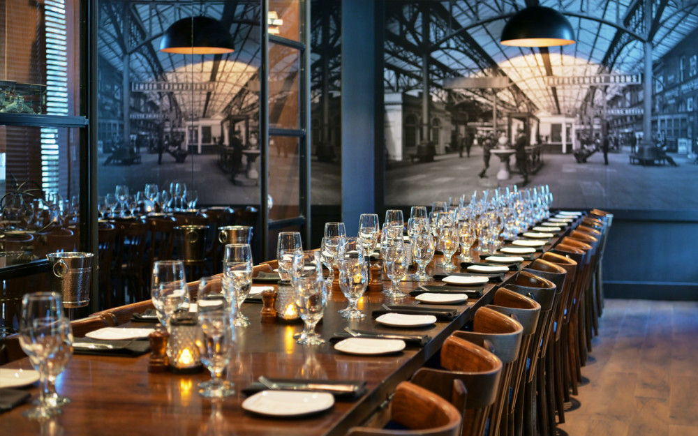 Perfect room for large gatherings for business or pleasure.