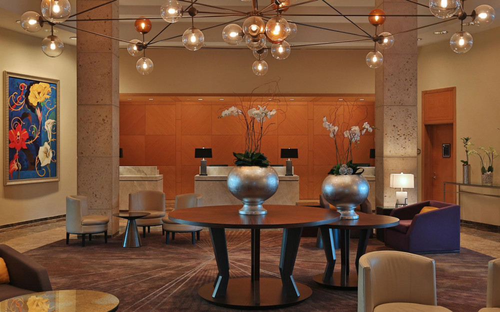 Lobby at the InterContinental at Doral Miami