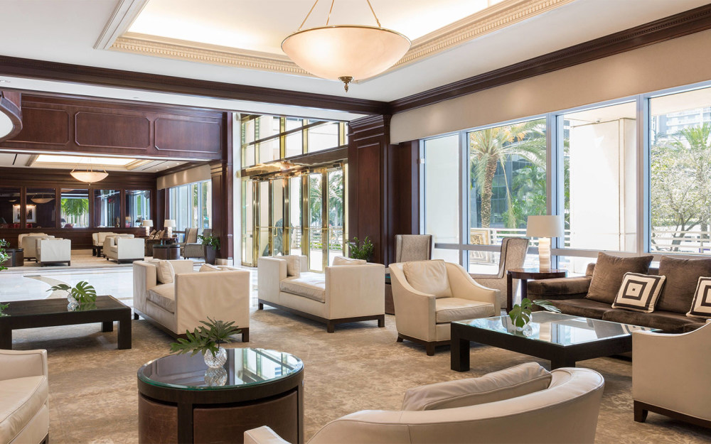 Lobby seating