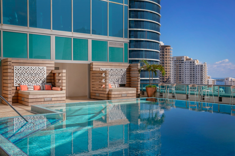 Stainless Steel Sky Pool