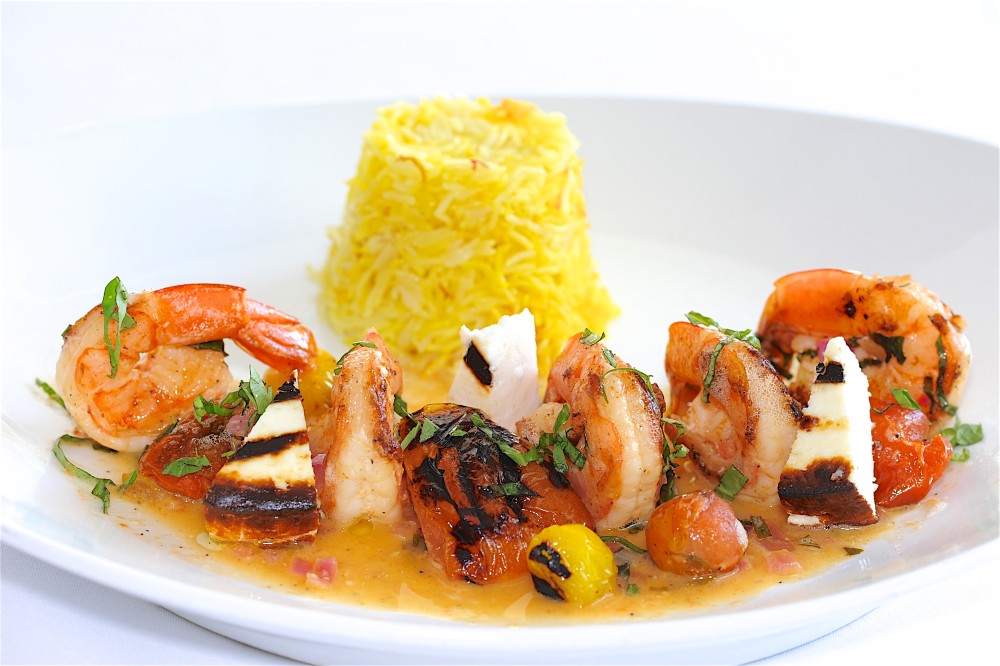 A Fish Called Avalon Jumbo Shrimp Scampi Provencal