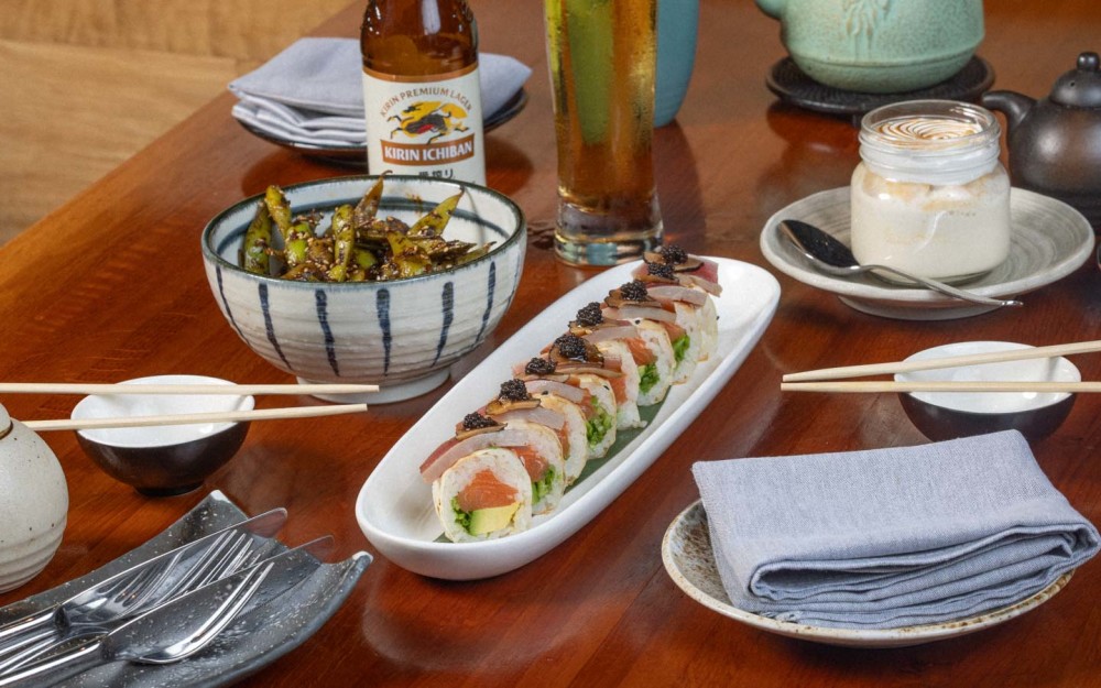 Flavor-packed trio! The Taikin Bomb bursts with fusion flair, Edamame Yokohama adds a fresh, unique twist, and Tres Leches is the perfect sweet finale