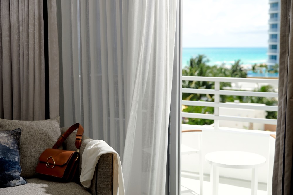 Balcony room with a view